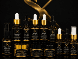 Black Diamond Bundle(SK Boujee Face Wash, Facelift in a Bottle, Fountain of Youth Serum, Botox Serum, Hyaluronic Boost Serum, Retinol Serum, Day/Night/Eye Cream, Glow Serum, Redlight Serum and SK Boujee Toner, and SK Eye Roller)